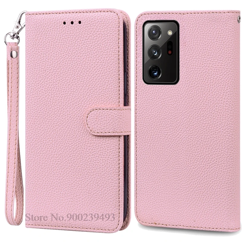 Leather Flip Wallet Case - Stylish Protection & Storage