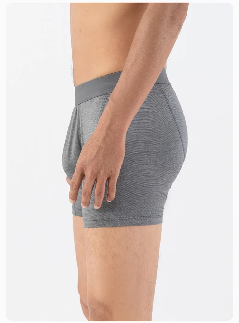 Uncrowned King Silver Fiber Lyocell Antibacterial Underwear, Odorous, Moisture Wicking, Fast Drying, Running, Mountaineer