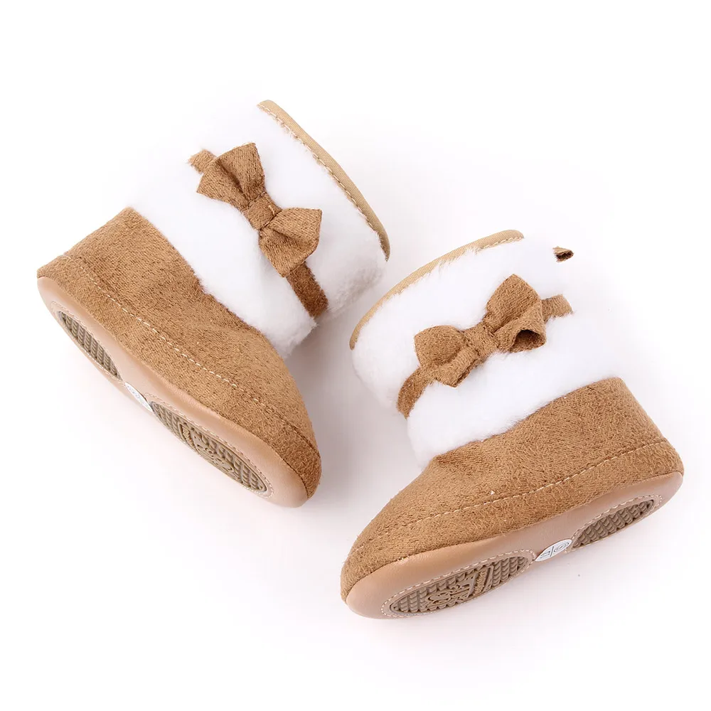 2025 Neue Winter-Babyschuhe für Mädchen, Erste Schritte, Innen- und Außenbereich, für 0-18 Monate, Hochwertige Baby-Baumwollstiefel, Warm und Weich – Detail 10