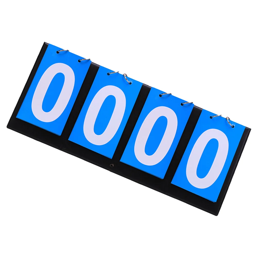 

Basketball Scoreboard Sports Flip Card Four Scoreboards Tabletop Flipper Keeper