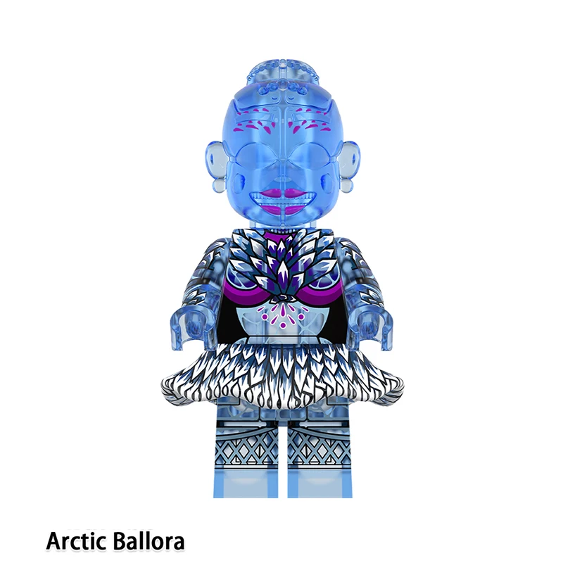 새로운 FNAF 나이트 게임 피규어 미니 피규어 블록 조립식 스켈레톤 스릴러 장난감 선물 어린이 장난감 몰드 킹