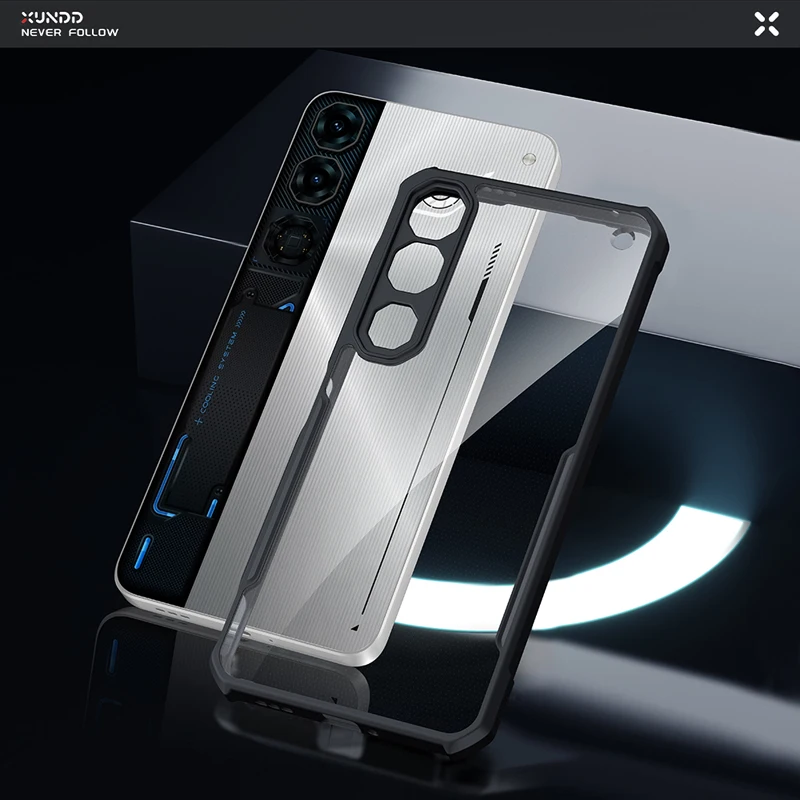 Premium Shockproof Transparent Phone Case with Airbag Protection