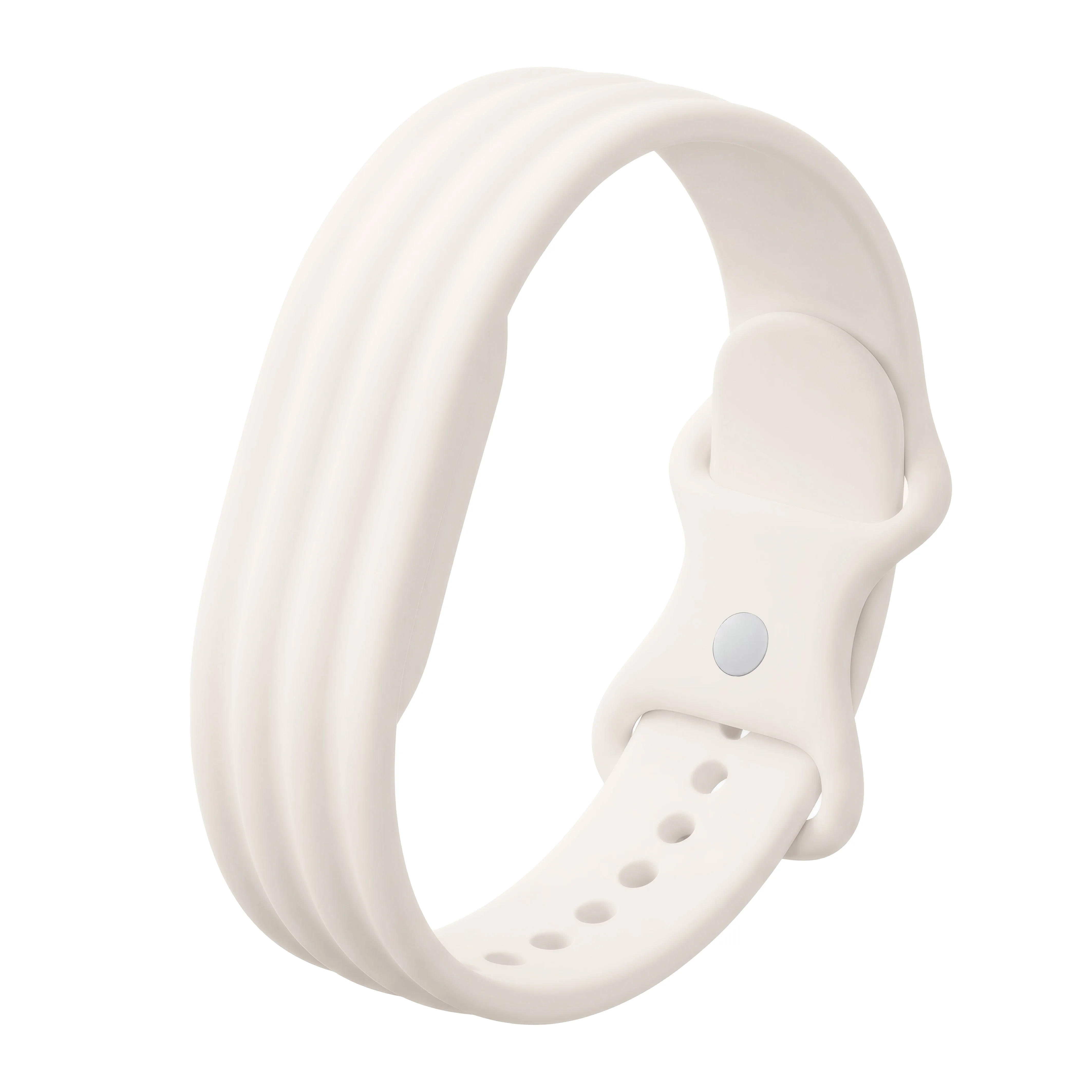 Sports Silicone Smartwatch Strap - Comfortable Fitness Tracker Wristband Accessory
