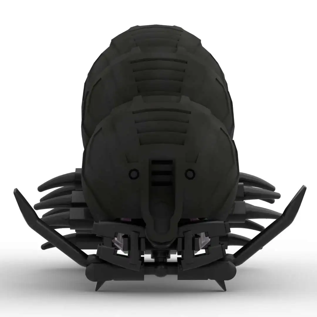 DIY MOC Mech Roly-Poly multi-legged biochemical insects Assembled Small Particle Building Blocks Toys for Children Gifts 3 DIY MOC Mech Roly-Poly multi-legged biochemical insects Assembled Small Particle Building Blocks Toys for Children Gifts 3