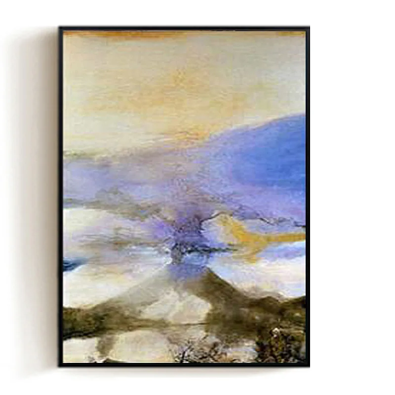 

3304041 Landscape painting hanging painting sofa background wall decoration entry porch oil painting