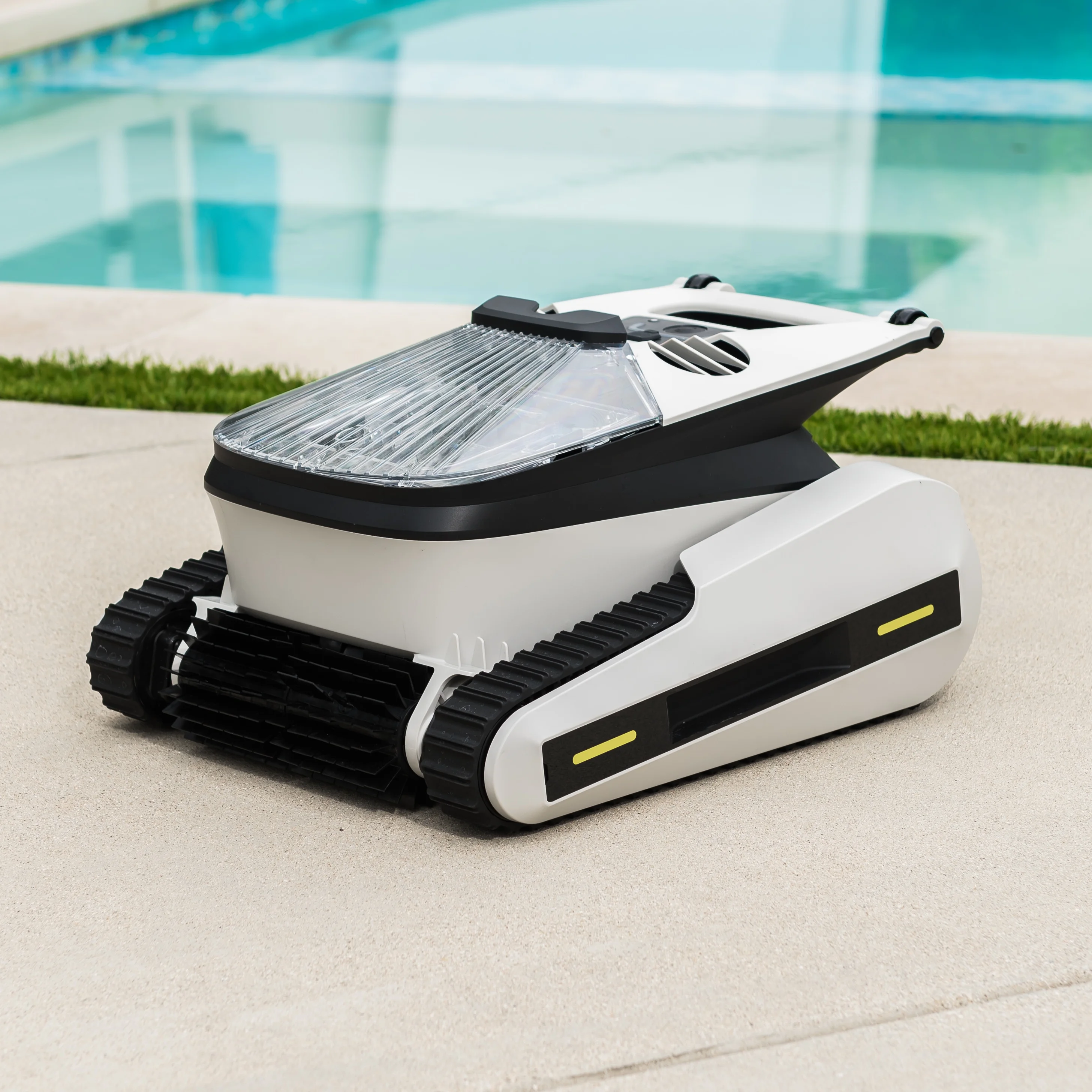 

swimming pool robot vacuum cleaner cordless with wall climbing automatic cleaner robot