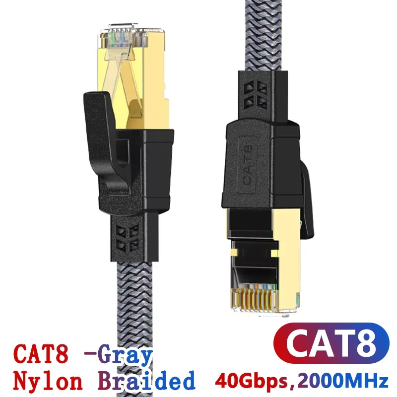 Flat GRAY NLYON CAT8