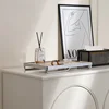 Jewelry Tray Leather Necklace Display Organizer Iron Rectangle Trinket Dish Fruit Dessert Tray Living Room Home  Storage Drinks 3