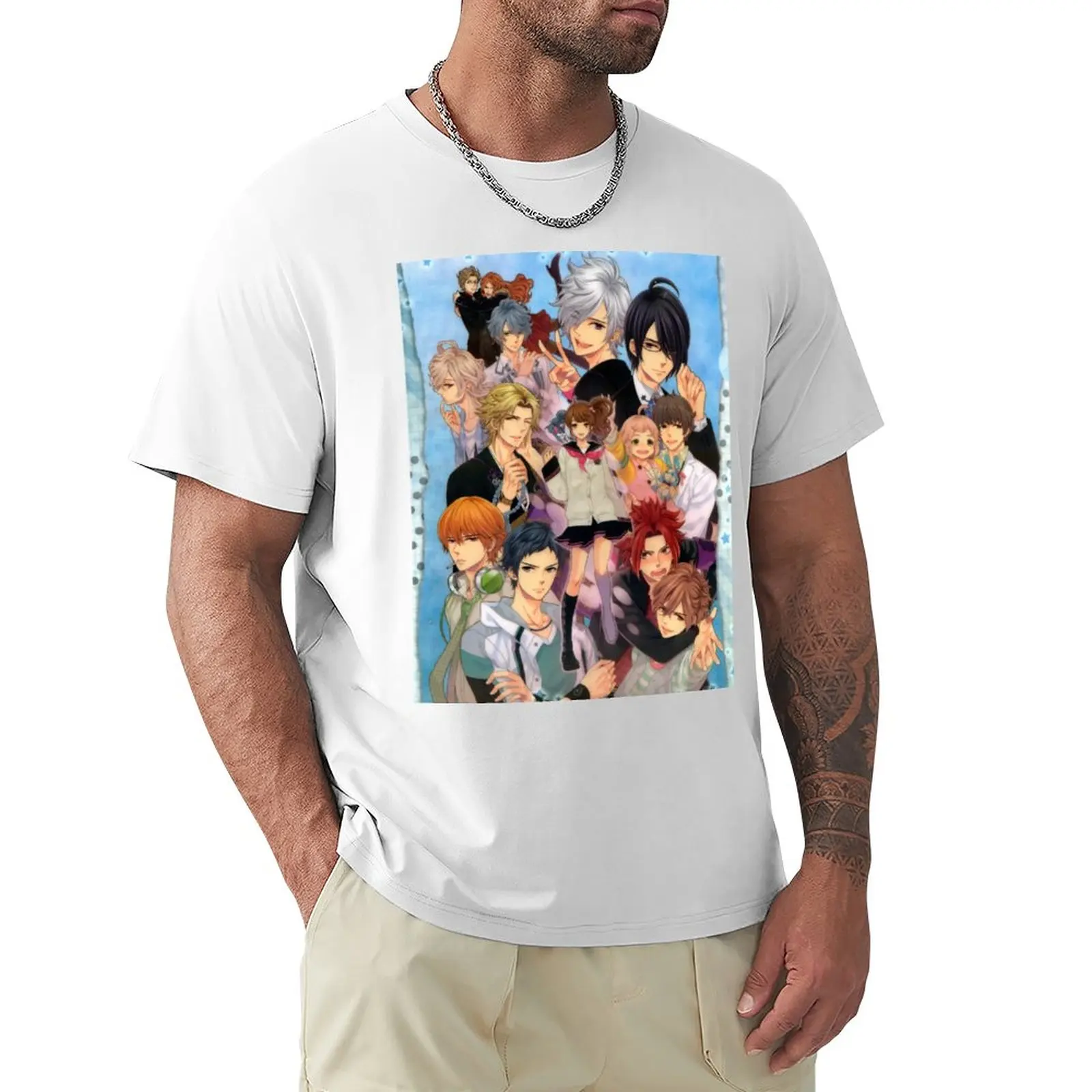 

Brothers Conflict T-Shirt boys animal print shirt vintage t shirt sweat shirt anime t shirts for men cotton