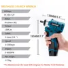 Hormy Brushless 120N.m Electric Impact Wrench 3/8 Inch Mini Matching Magnet Cordless Torque Power Tools For Makita 10.8V Battery 4