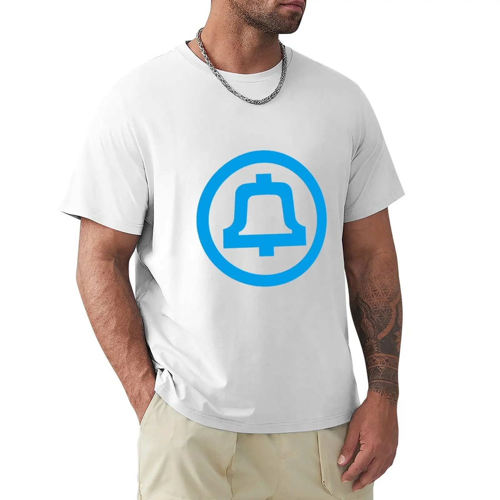 

Bell Telephone Logo T-Shirt quick drying oversizeds t shirts men