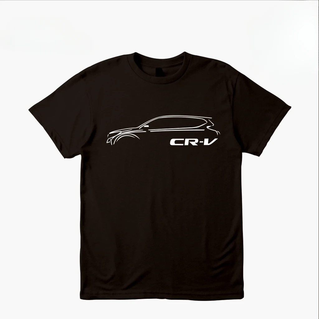 

New men's summer casual T-shirt Hondas crv pure cotton high quality printed women's short sleeve