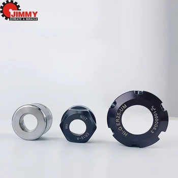 JIMMY ER8 ER11 ER16 ER20 너트 A M ER 너트, CNC 너트 조각 기계, ER 콜릿 너트, 공구 홀더 선반 밀링 공구