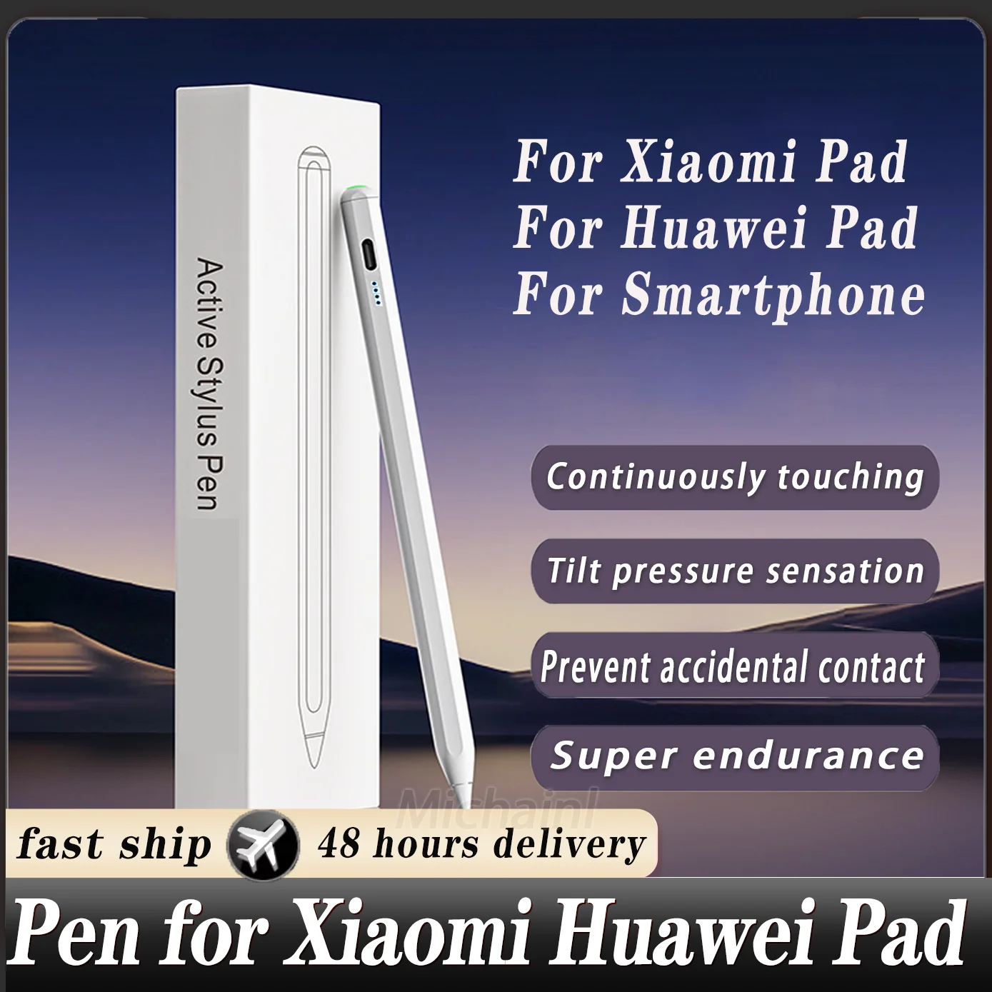 Caneta Stylus Universal para Xiaomi Pad Huawei Pad Caneta de Toque do Telefone Móvel Ios Windows Android Apple Ipad Lápis