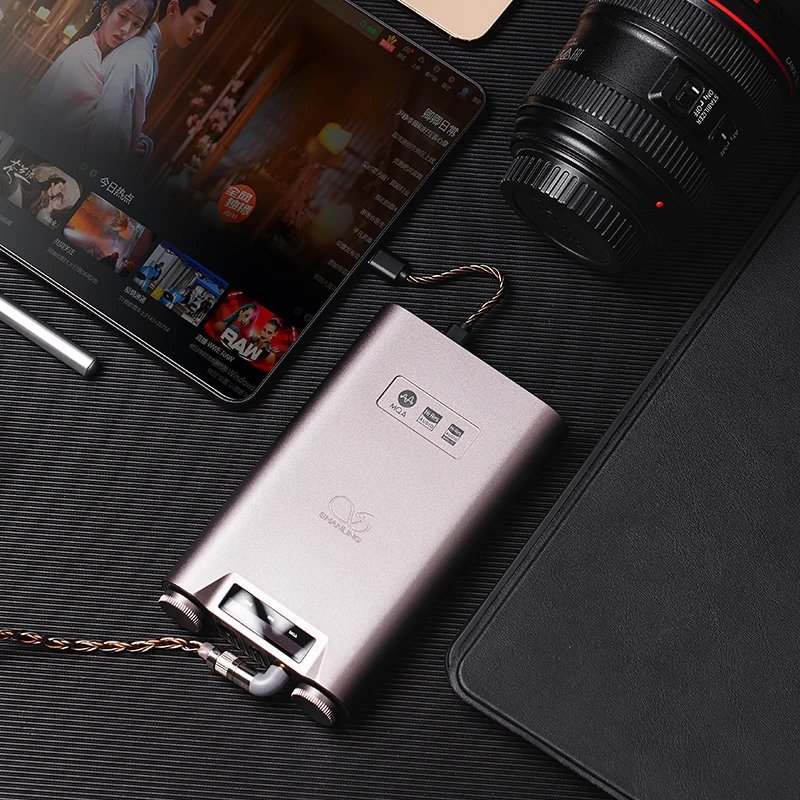 SHANLING H7 Portable Hi-Res Bluetooth Headphone Amplifier MQA USB DAC AK4191EQ AK4499EX earphone AMP 3.5/4.4/6.35MM RCA
