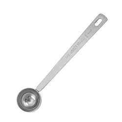 Premium Stainless Steel Coffee Scoop with Long Handle - Ideal (1TBSP 5ml)