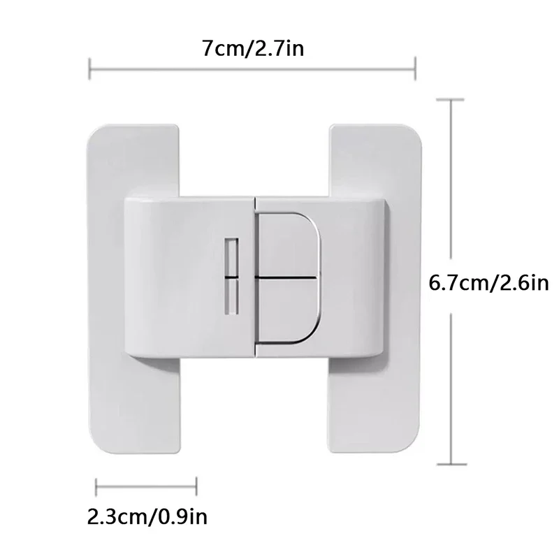 Baby safety locks kids security protection anti-open water dispenser refrigerator locker home furniture cabinet door locks 2pcs