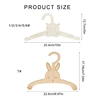E15D 10 Pieces Set Multipurpose Sturdy Hangers Accessory for Infant Clothing Space Saving Designs for Baby Wardrobes 6