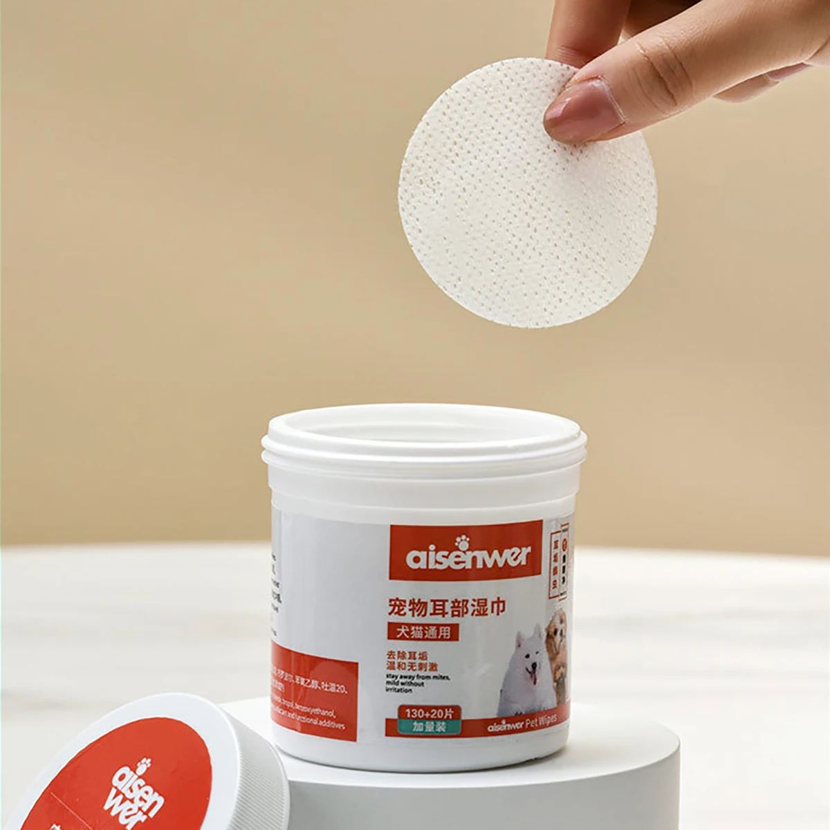 Pet Remove Dirt from Eyes and Ears Wipes Dog and Cat Earwax Clean Ears Odor Remover Wet Tissue Cleaning Tools Supplies pet cleaning wipes