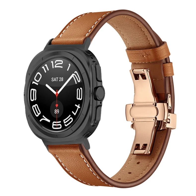 Premium Leather Watch Band - 47mm Ultra Strap Bracelet