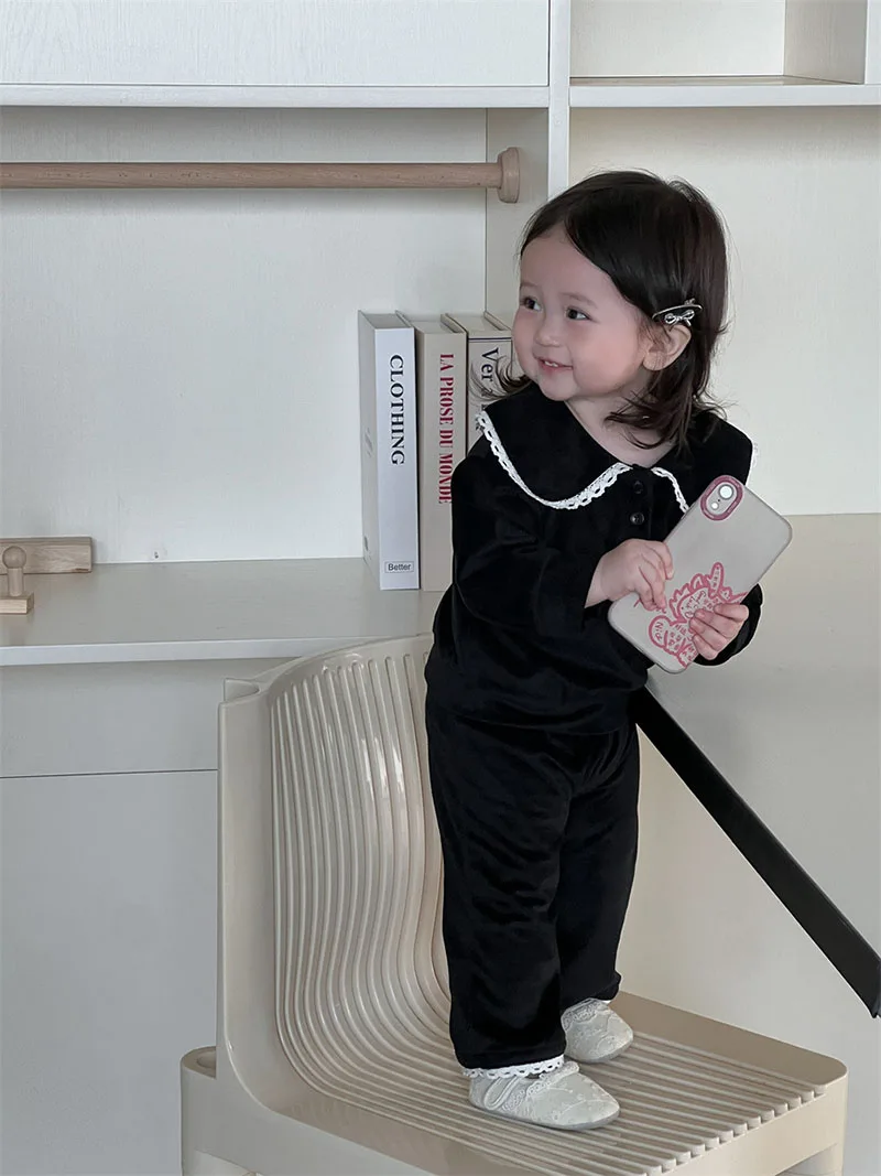 Cute Baby Girls Spring Clothes Set