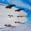 BiLong FCS Surfboard Fins Tri Quad Five Fin a Set Nylon + Fiber  Hot Sell surf Fin  Paddle Board  wakeboard 6