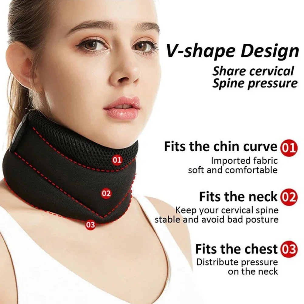 Three-stage Neck Brace Breathable Neck Brace Adjustable Anti-Snoring Neck BraceShoulder And Cervical 2