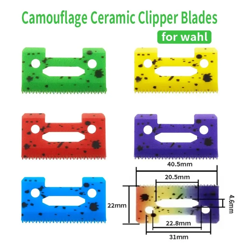 Replacement Ceremic Blade Cutter Wahl 8148 Hair Trimmer Machine Professional Barber Clipper Blades Salon Styling Tools