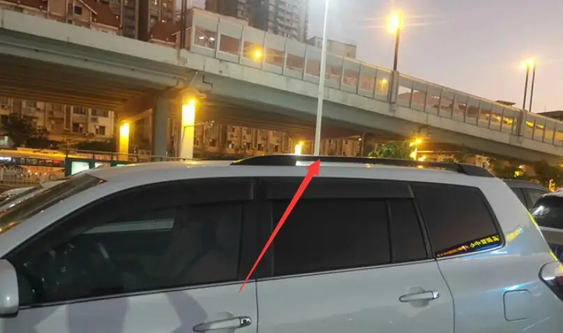 Car luggage rack Aluminum Alloy Roof Rack For Toyota Highlander luggage rack Kluger 2009-2013 Roof
