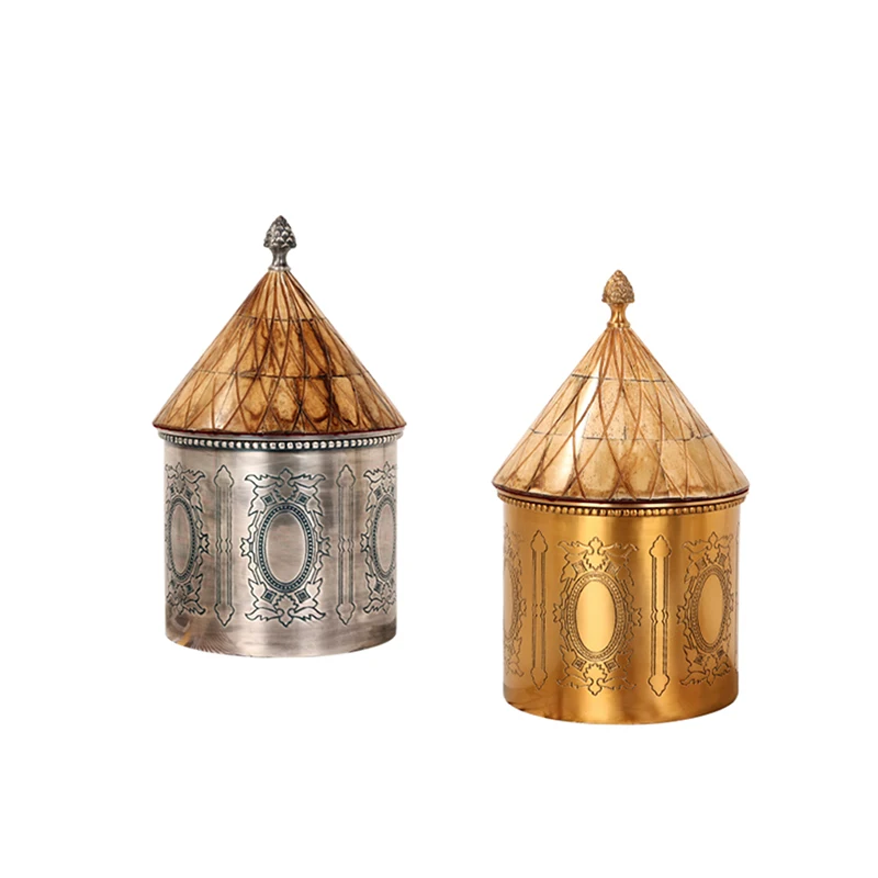 

Storage tank villa home soft decoration TV porch cabinet jewelry box ornaments