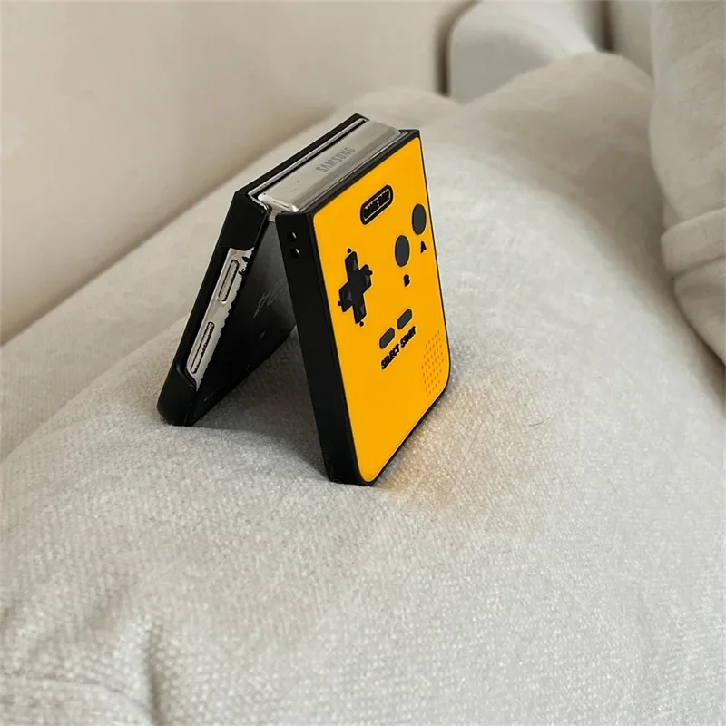 3D Game Boy Design Harte PC-Handyhülle für Samsung Galaxy Z Flip 6 7 Flip7 Flip6 Gaming Lustige stoßfeste Rahmenabdeckung Zubehör – Detail 8