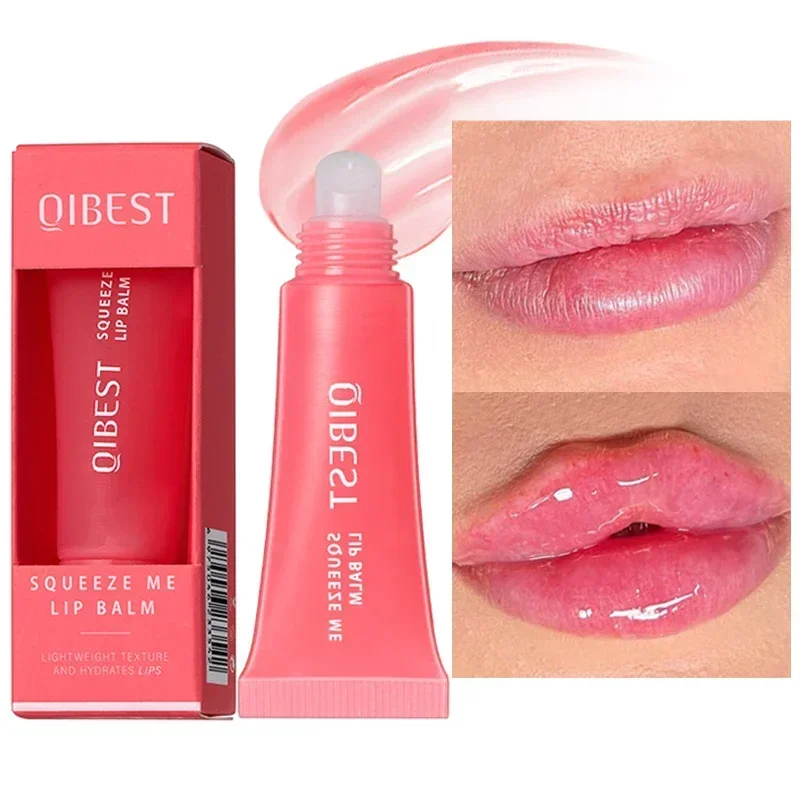 

Sexy Plumping Nourishing Jelly Lip Balm Lasting Hydrating Non Sticky Cup Anti-crack Lips Oil Lighten Lines Lip Lips Care Makeup