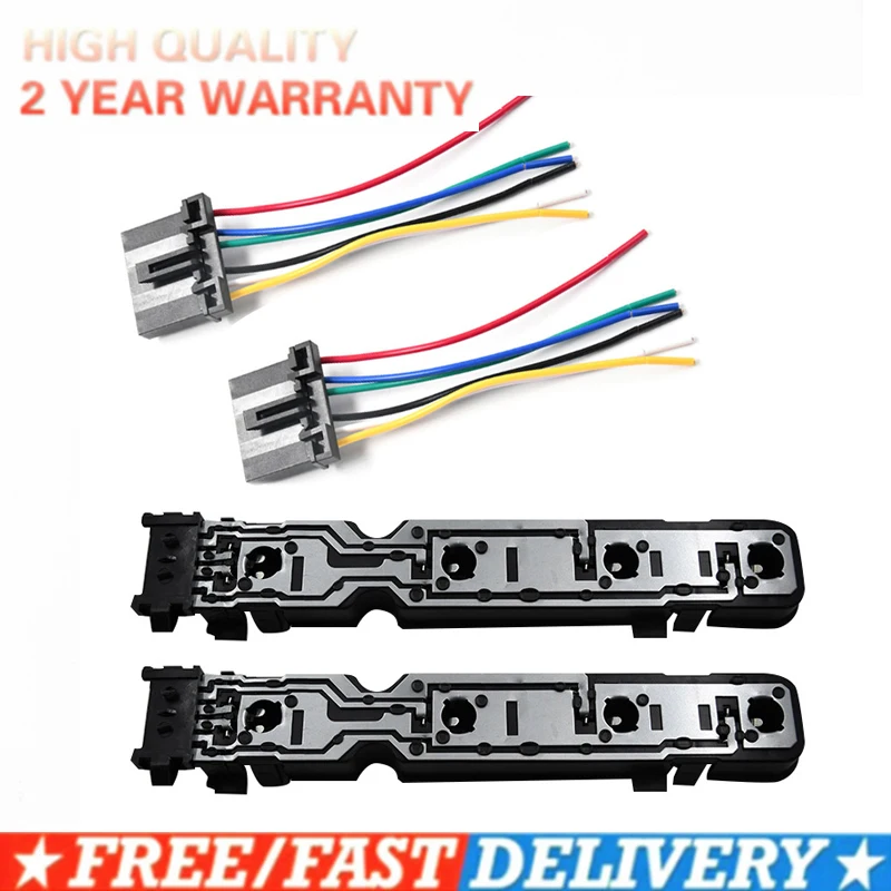 Lot De 2 Supports Douille Ampoule Feu Arrière Ford Transit 2000-2014 – Remplace 1681537, 6C1113N004AB