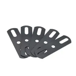 4PCS/Lot Flat Straight Brace Brackets Mending Joining Plates Repair Fixing Bracket Connector for Bed