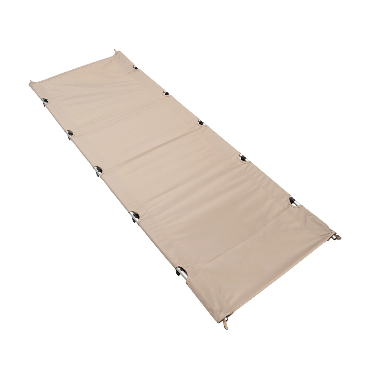 Faltbares Campingbett, tragbares Klappbett, Oxford-Stoff, ultraleichtes, kompaktes Zeltbett für den Außenbereich, 150 kg Tragfähigkeit – Detail 1