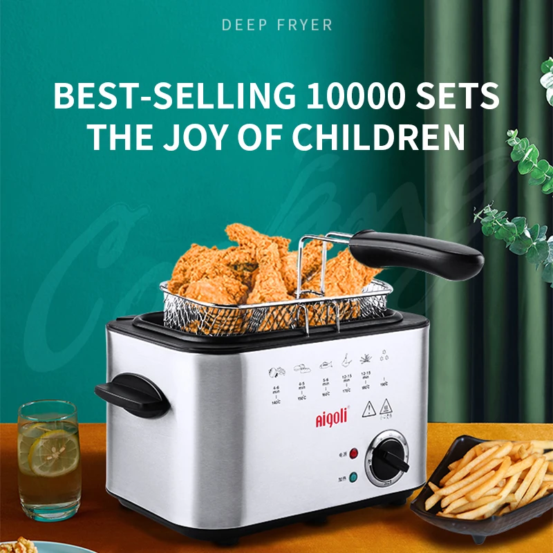 mini electric fryer multifunction home electric