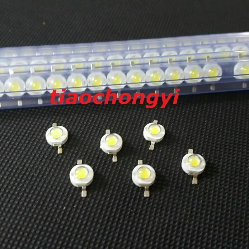 10-1000pcsRealFullWatt1W3WHighPowerLEDlampBulbDiodesSMD110-120LMLEDsChipFor3W-18WSpotlightDownlight-AliExpress