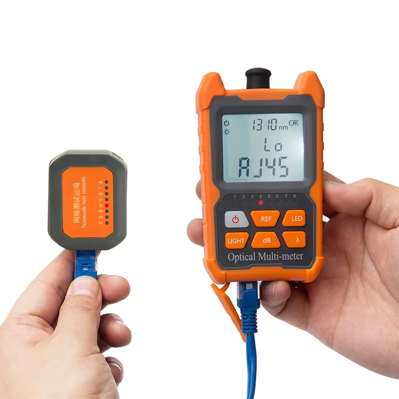 Optical power meter Optical attenuation tester Small optical fiber line Optical fiber loss DB tester Detector circuit