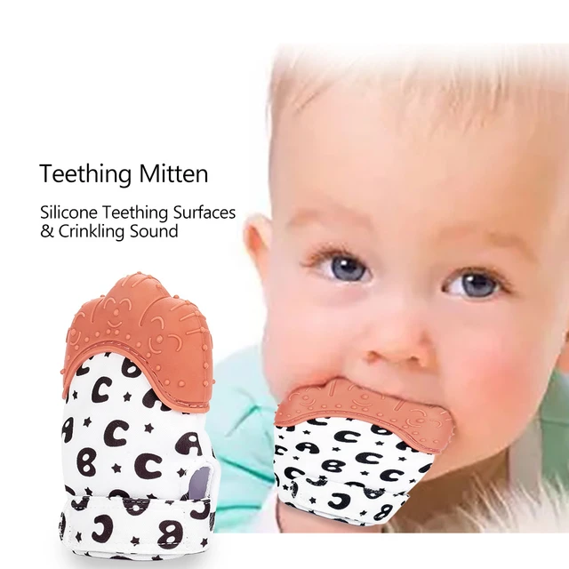 Gants en silicone de dentition pour bébés nouveau-nés