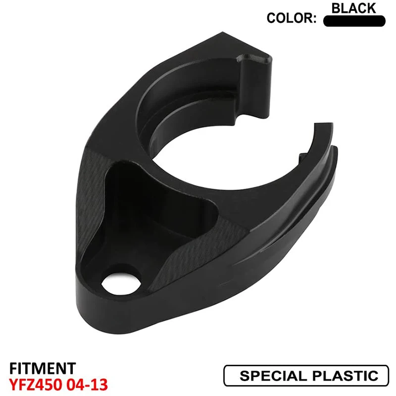 Motorcycle Swingarm Chain Guide Motorcycle Black Plastic Swingarm Swing Arm Chain Guide Buffer Slider Seal Guard for Yamaha YFZ450 YFZ 450 2004-2013