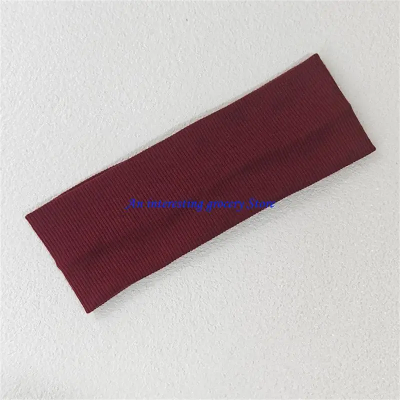 652d modische Frauen weicher Kopftuch Sportband Elastic Hair Band für Laufen und Fitnessliebhaber – Detail 7