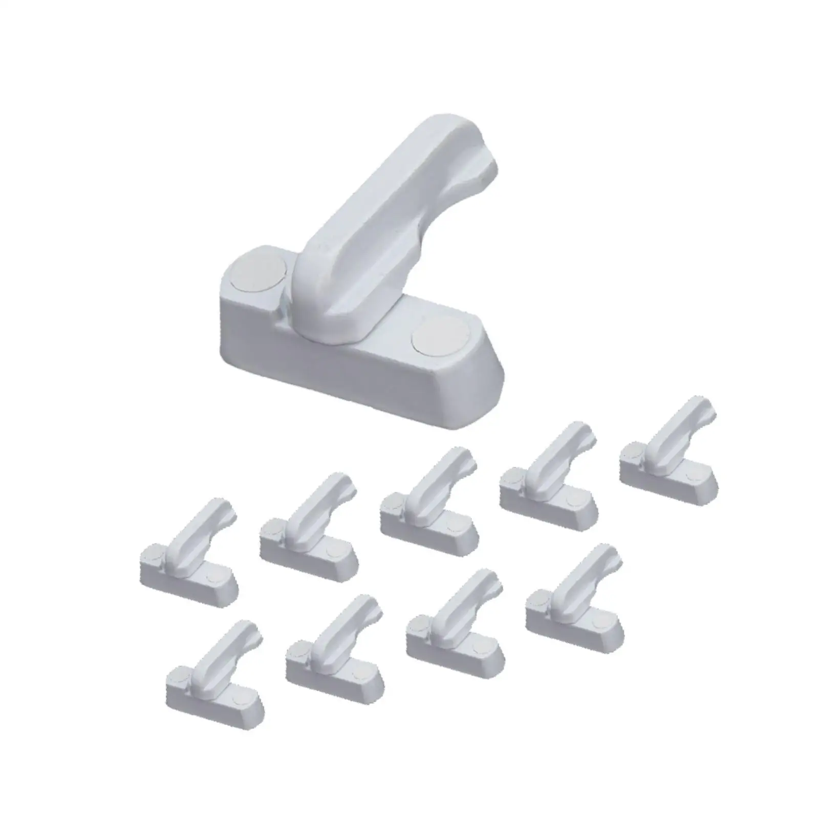 12Pcs Window Sash Locks Childproof Children Protection Sash Jammers for Bedroom up and Down Window Home Casement Kids