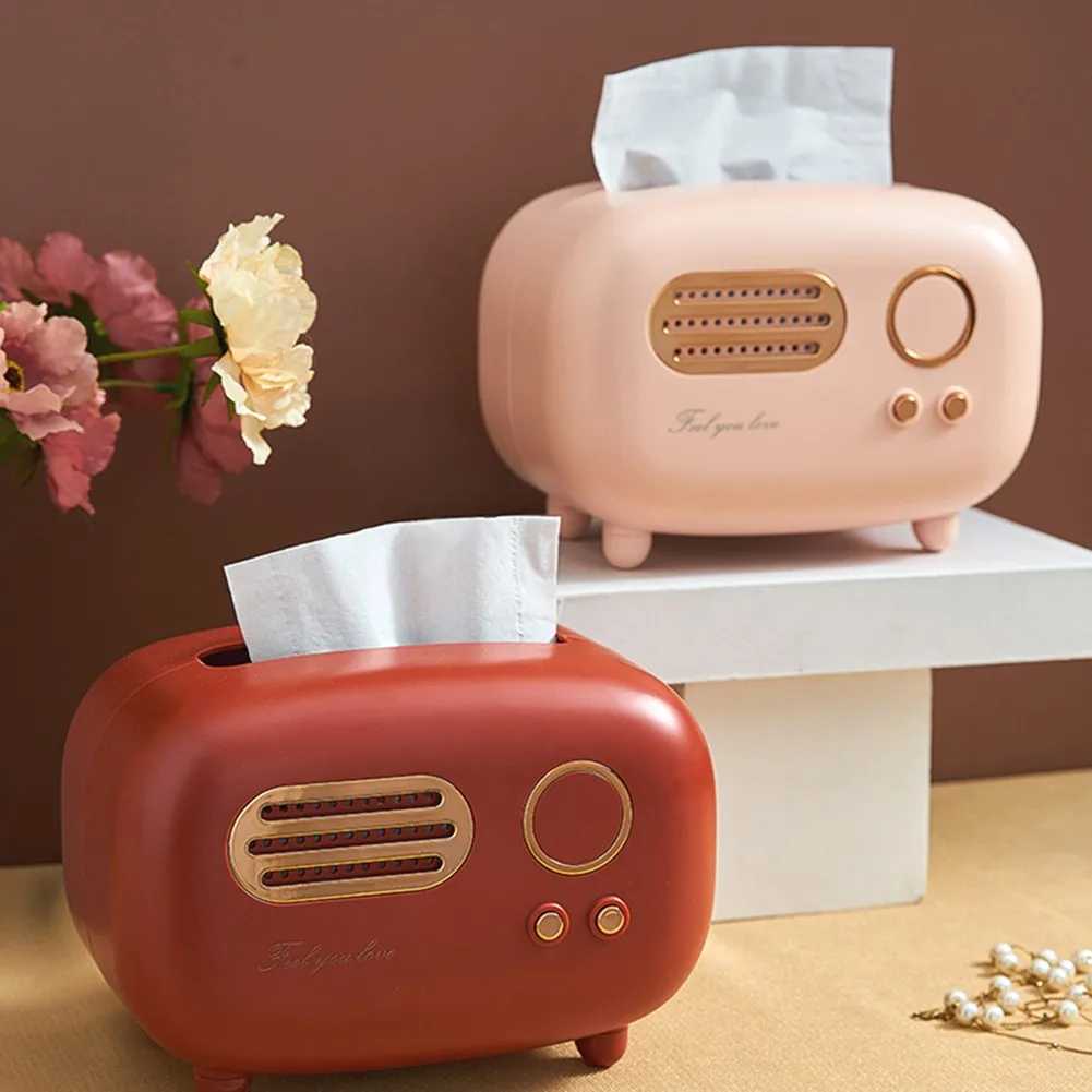 

Tissue Storage Box Napkin Ontainer Living Room Storage Napkin Case Wet Wipes Decoration Box