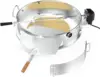 Multi-purpose Rotisserie and Pizza Combo Kit for Weber 22-Inch Kettle Charcoal Grills - Include Pizza Peel and Pizza Stone 1