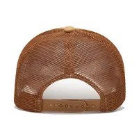 PAPA Letter Leather Patch Baseball Caps Adjustable Snapback Breathable Trucker Hat Casual Outdoor Sport Cap Lightweight Sun Hats 2