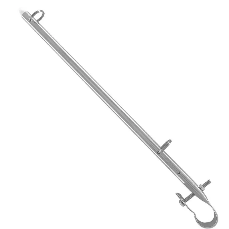 

Boat Flag Pole Mount Stainless Steel Mount Bracket For Marines 40CM Track Mount Flag Pole Base For Marines Pontoon Boat RV Yacht