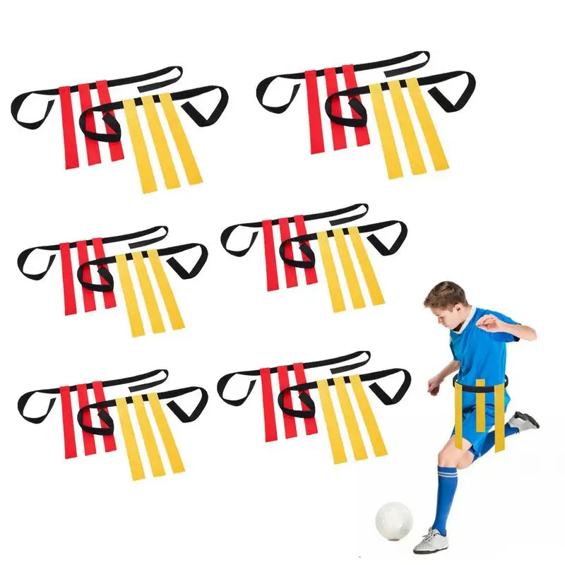 

Football Flag Set 12 Player Flag Football Belts And Flags Set Waterproof Football Flags For Youth And Adults Training Equipment