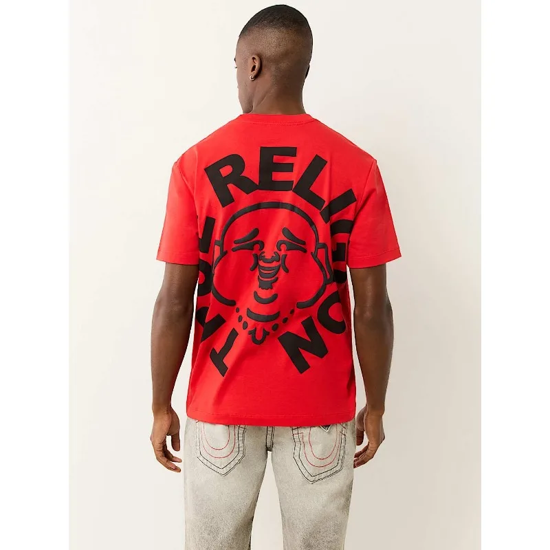 2025 Graphic Printing Luxury Brands True Religion Style Rider T-shirt Top Clothing Vintage Print T Shirt Y2K in Cheap Tops Tees 3
