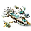 1218pcs Hydro Bounty Submarine Mech Sub Speeder Compatible 71756 Building Blocks bricks model Kids Toys Gift 1