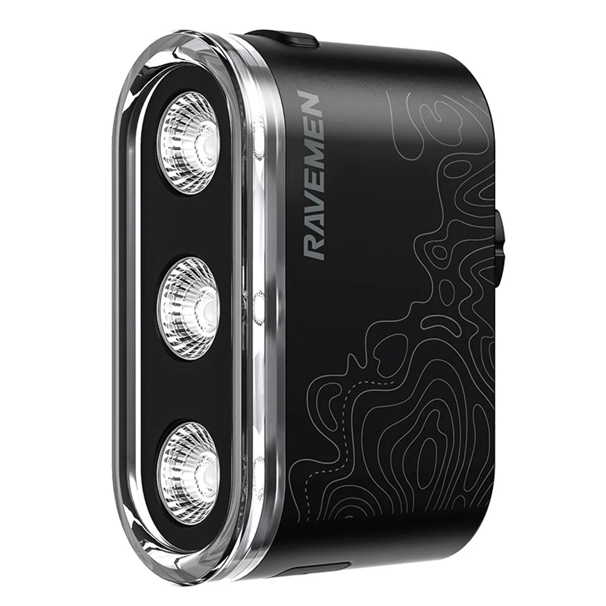 RAVEMEN TR600 Bike Rear Light Bicycle Taillight Lamp Rechargeable 2000mAh Auto On-Off 600 Lumens High Visibility Brake Detection